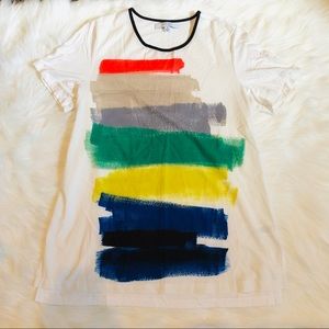 REED Colorful Rainbow Top